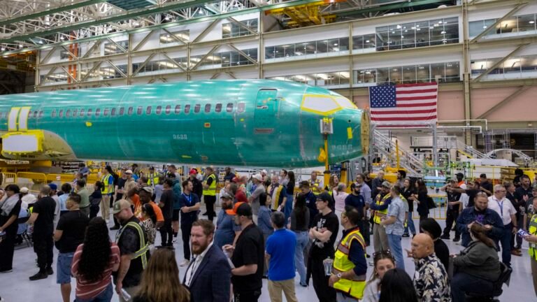 Boeing CEO: 737 Max production taking 'a little bit longer' to stabilize than expected