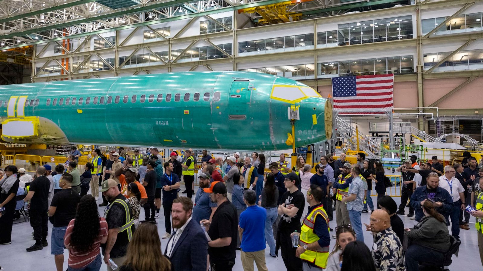 Boeing CEO: 737 Max production taking 'a little bit longer' to stabilize than expected