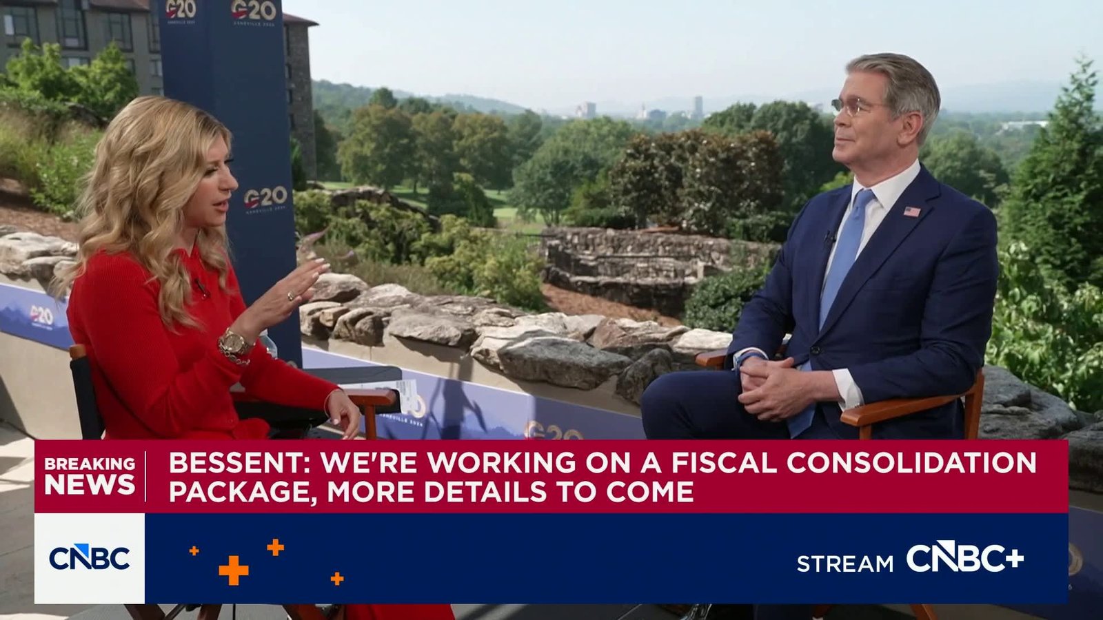 Watch CNBC's full interview with Treasury Secretary Scott Bessent