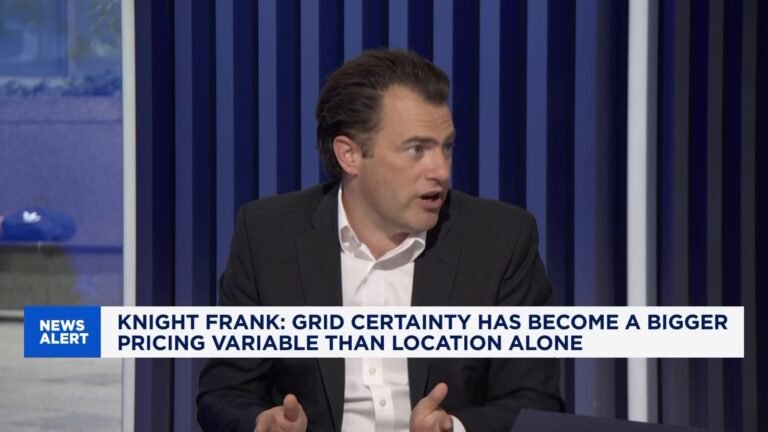 Knight Frank: Grid certainty is a pricing variable for AI data center build out