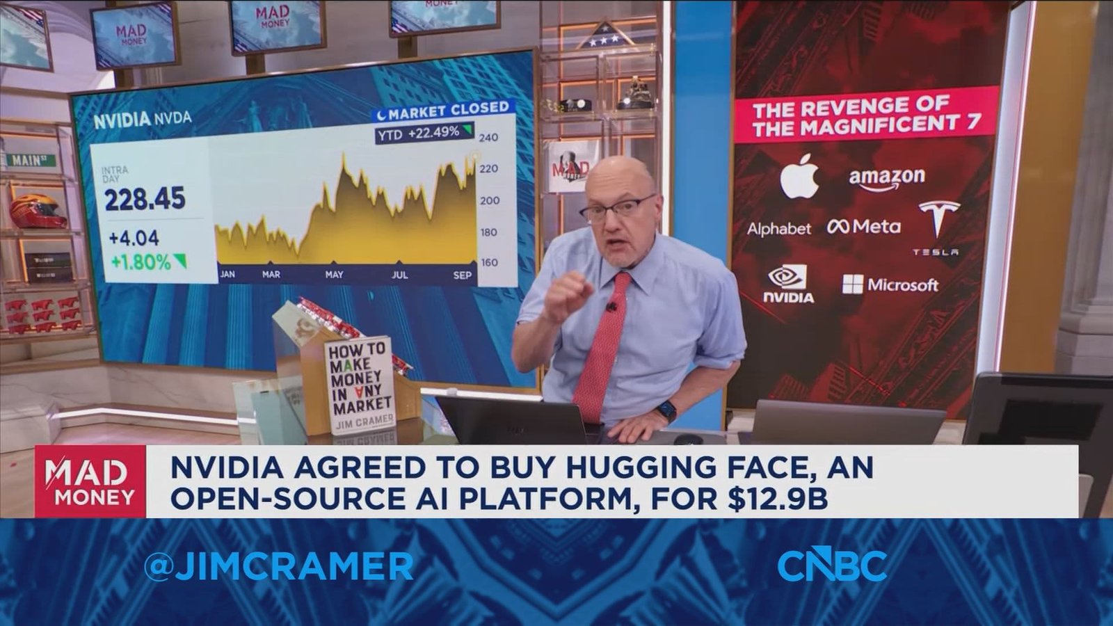 The market pulled ahead of the Mag 7, just when the group could reap the rewards, says Jim Cramer