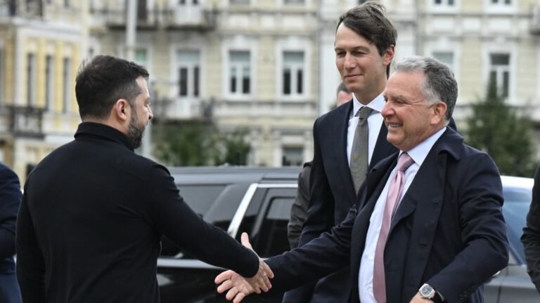 U.S. envoys make first Kyiv visit amid Ukraine war peace push