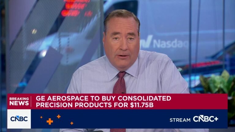 GE Aerospace to buy Consolidated Precision Products for $11.75B