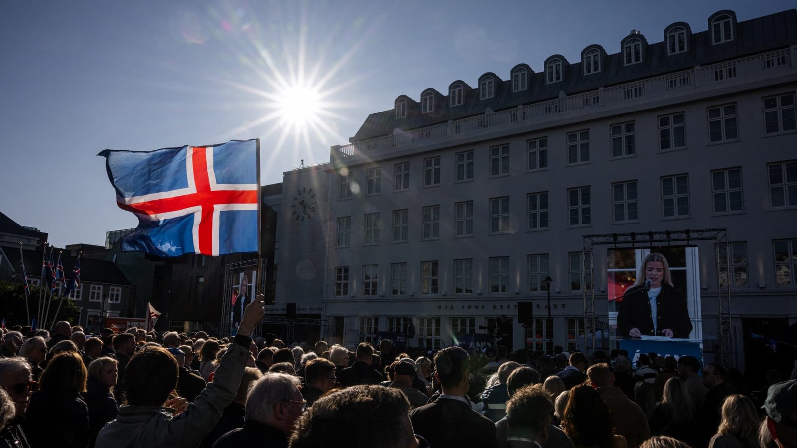 ‘This is not a joke’: Iceland condemns Trump’s post showing island under American flag