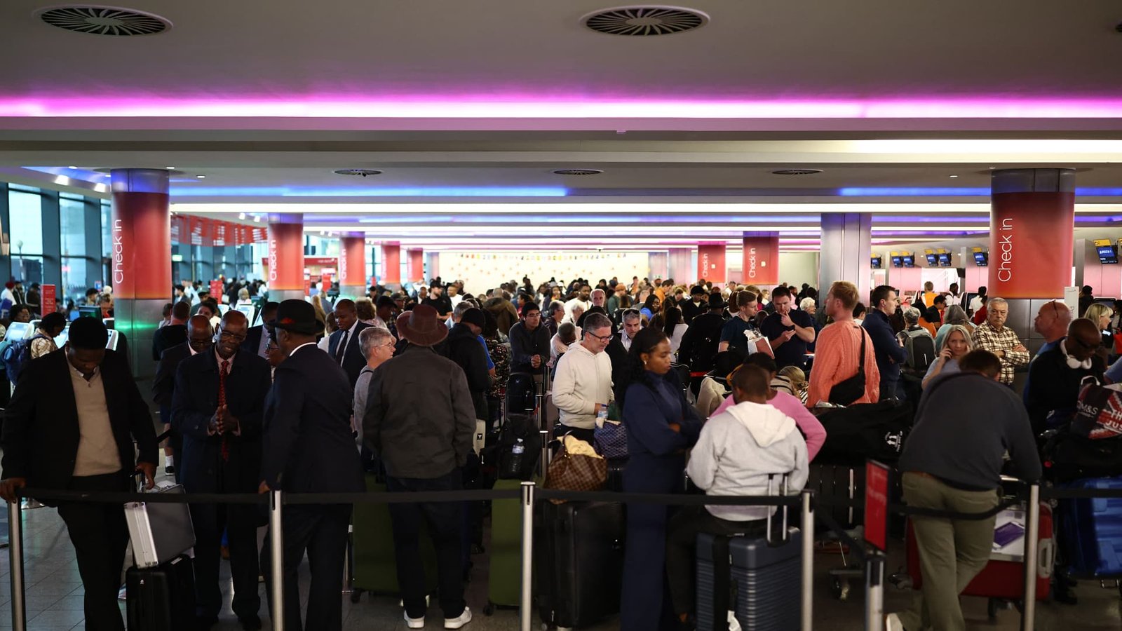 UK air traffic chief rules out cyber attack after massive disruption at Heathrow