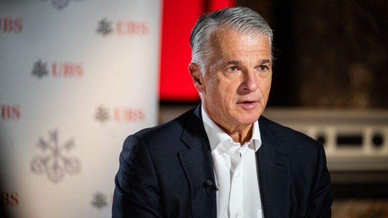 UBS CEO flags investor complacency as geopolitical and economic risks mount