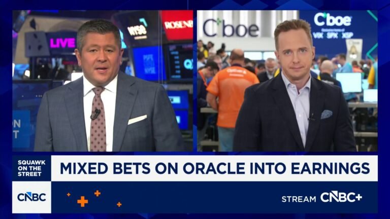 Options Action: Mixed bets on Oracle into earnings