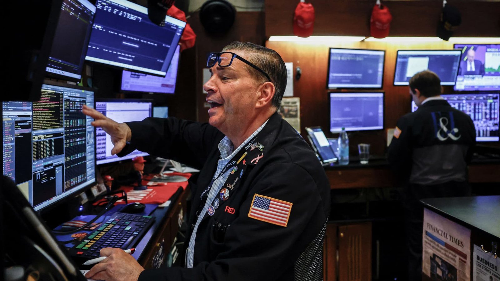 Stock futures slip after winning week on Wall Street: Live updates