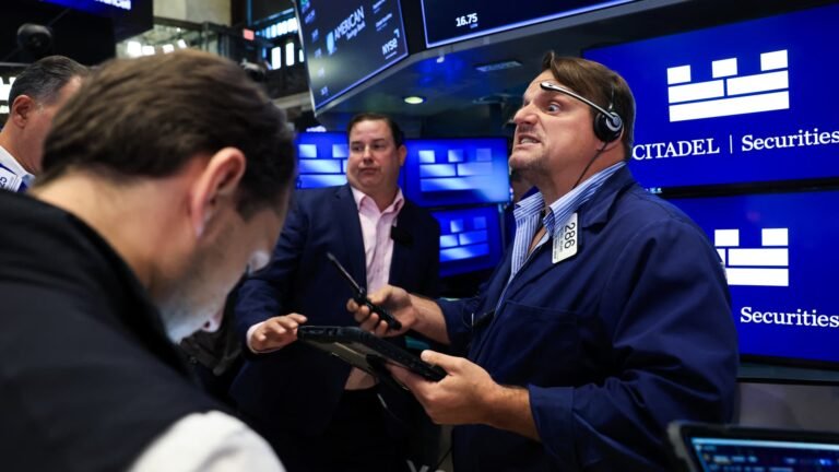 Stock futures are flat after soaring Treasury yields trigger a market sell-off: Live updates