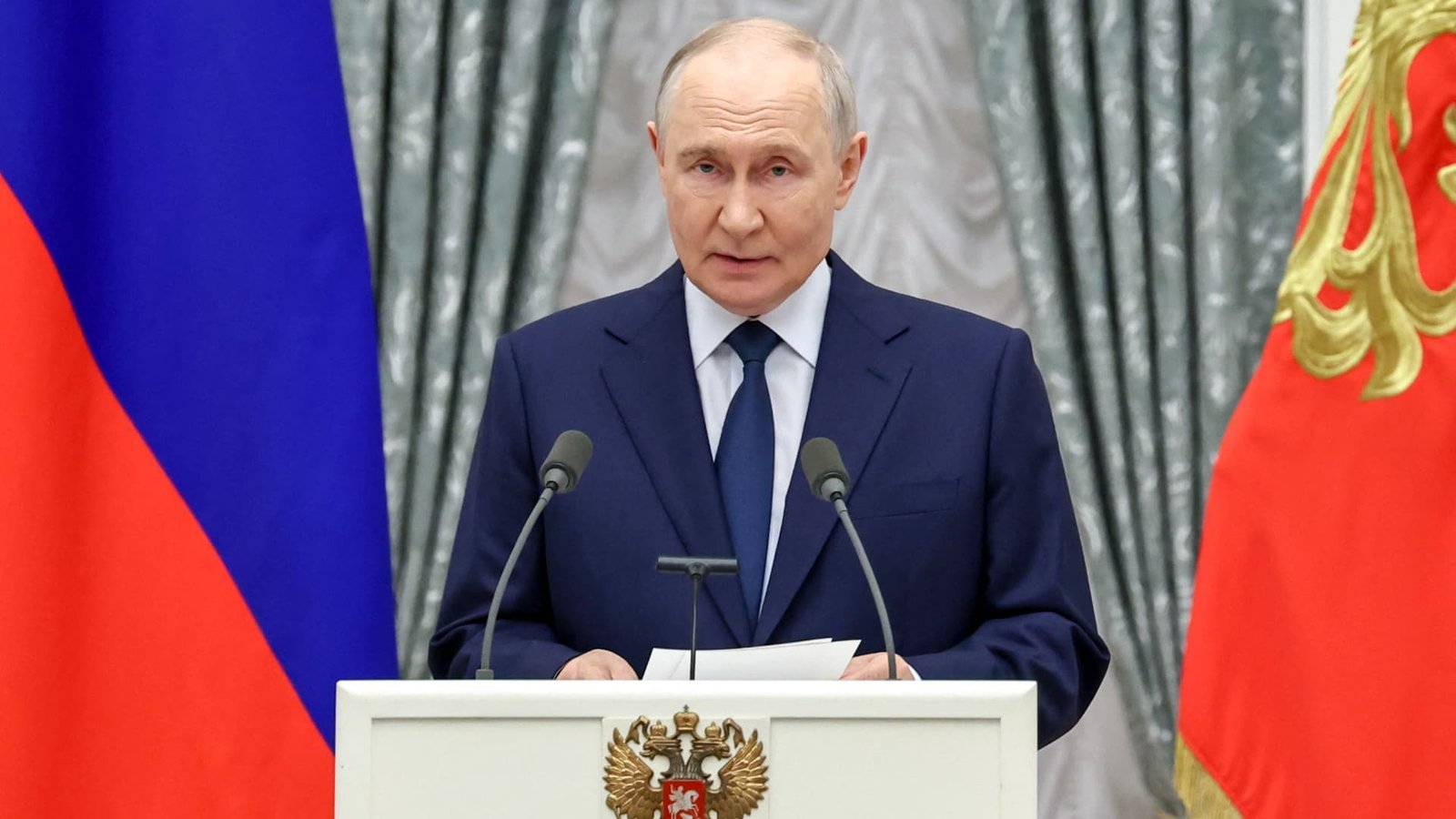 Russia’s pro-Putin party set to win election as Ukraine exposes war’s growing reach into Moscow