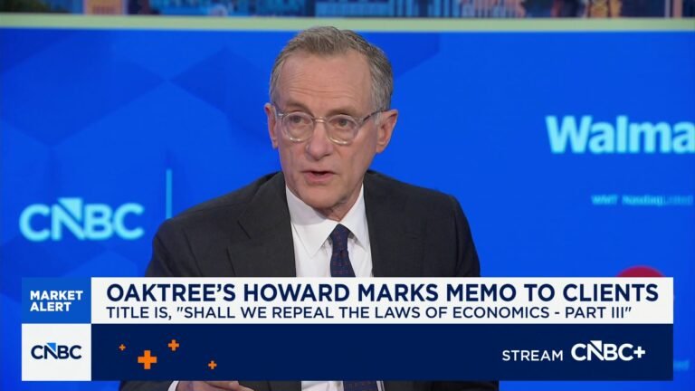 'Shall we repeal the law of economics': Oaktree's Howard Marks on the economy, the deficit and more