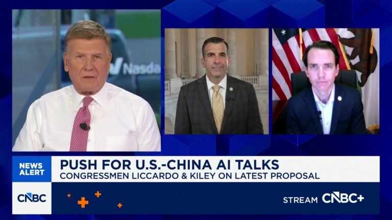 Reps. Liccardo and Kiley on U.S.-China AI safety proposal: We need to give authority to private sector scientists