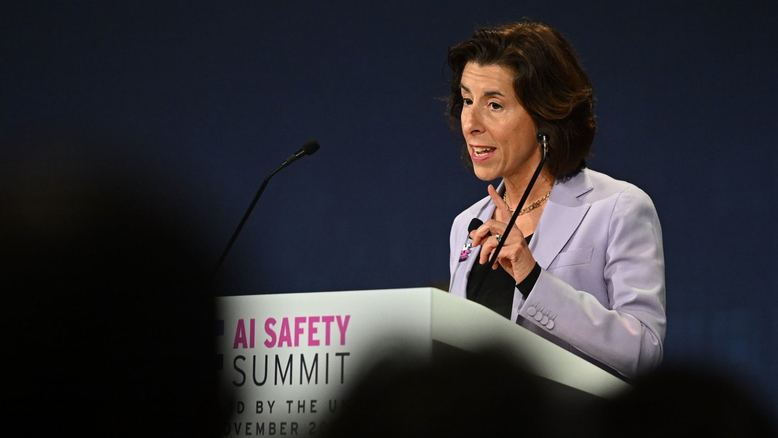 Gina Raimondo thinks AI ultimately will create jobs. It's the initial mass layoffs wave that worries her