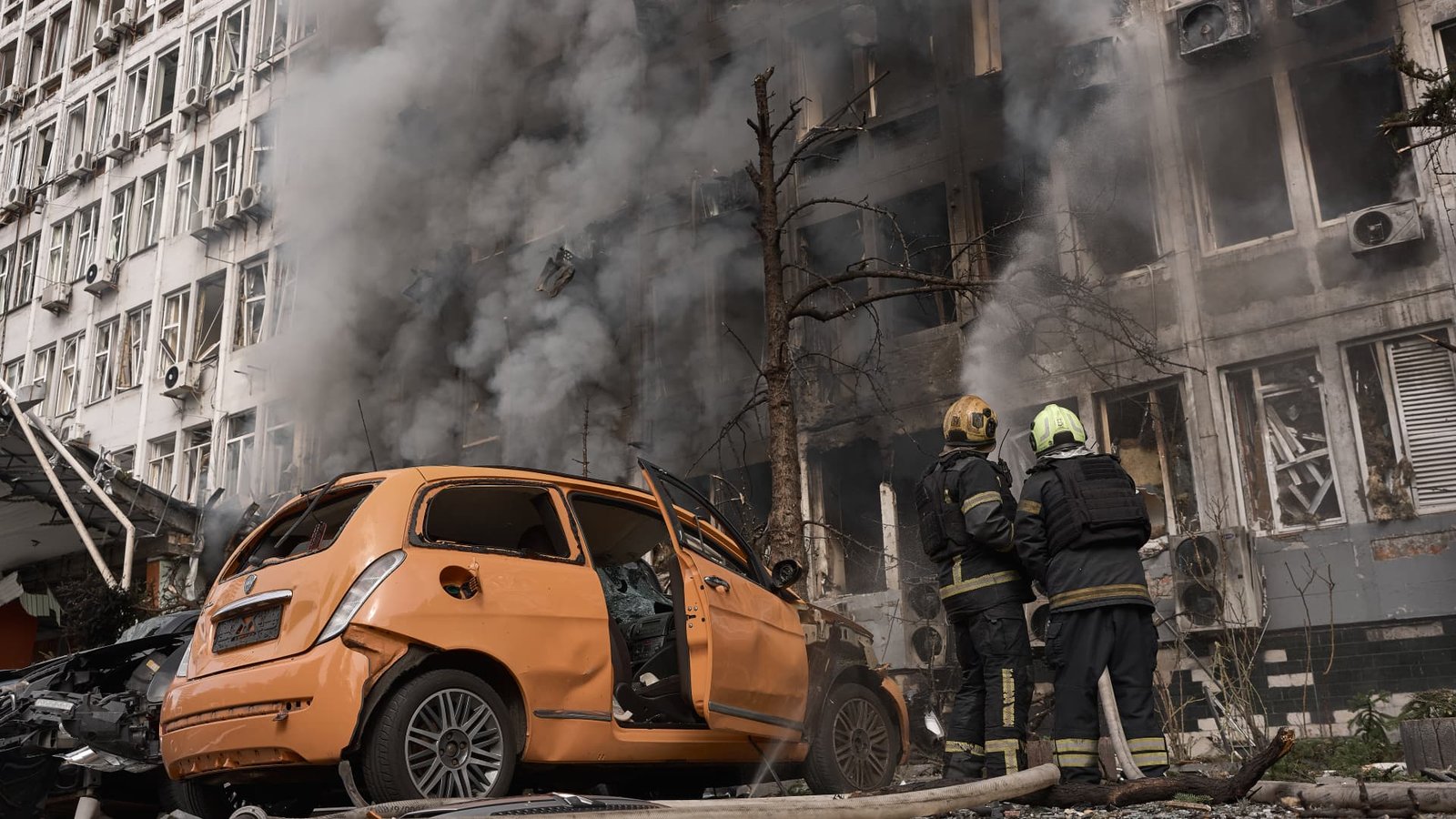 Russia targets data centers in Kyiv as NATO condemns Moscow’s ‘irresponsible nuclear rhetoric’
