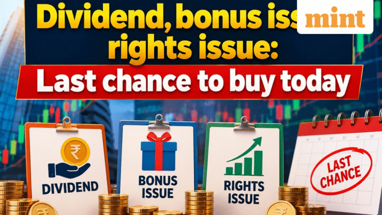 Dividend, bonus, rights issue: Last chance to buy today before record date - IGL, KM Sugar Mills, R Systems | List | Stock Market News