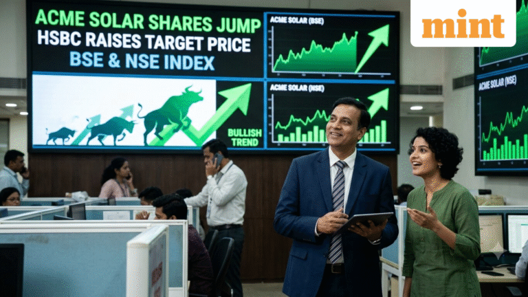 ACME Solar shares jump 6% after HSBC raises target price - Check investment rationale