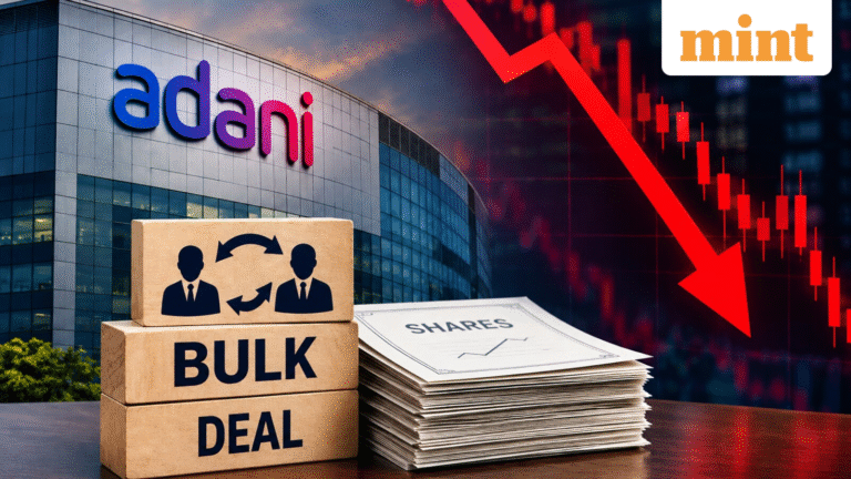 Adani Enterprises shares drop 2% after Adani group entities swap 86 lakh shares for  ₹2,498 crore | Is it a stock to buy?