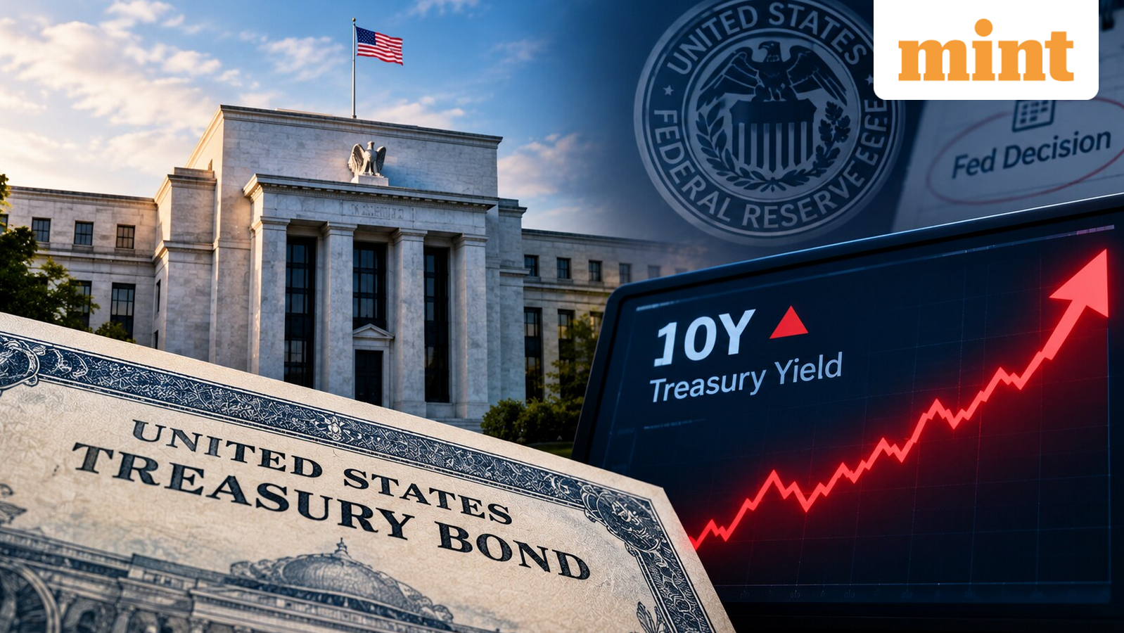 10-year Treasury yield hits highest level since 2023 as US Federal Reserve decision looms