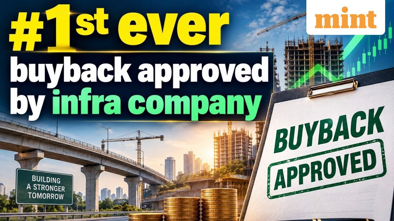 1st ever buyback approved by this infra company - Check face value, price per share and size
