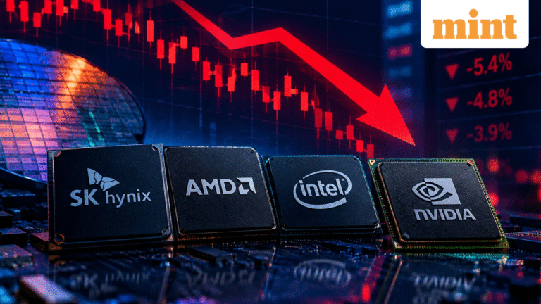 Why are big chip stocks under pressure? SK Hynix, AMD, Intel, Nvidia fall up to 6.5%; is the AI rally losing steam?
