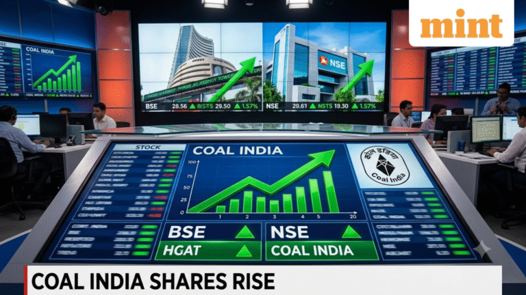 Coal India share price climbs 3% after Morgan Stanley upgrades, raises target price | Stock Market News