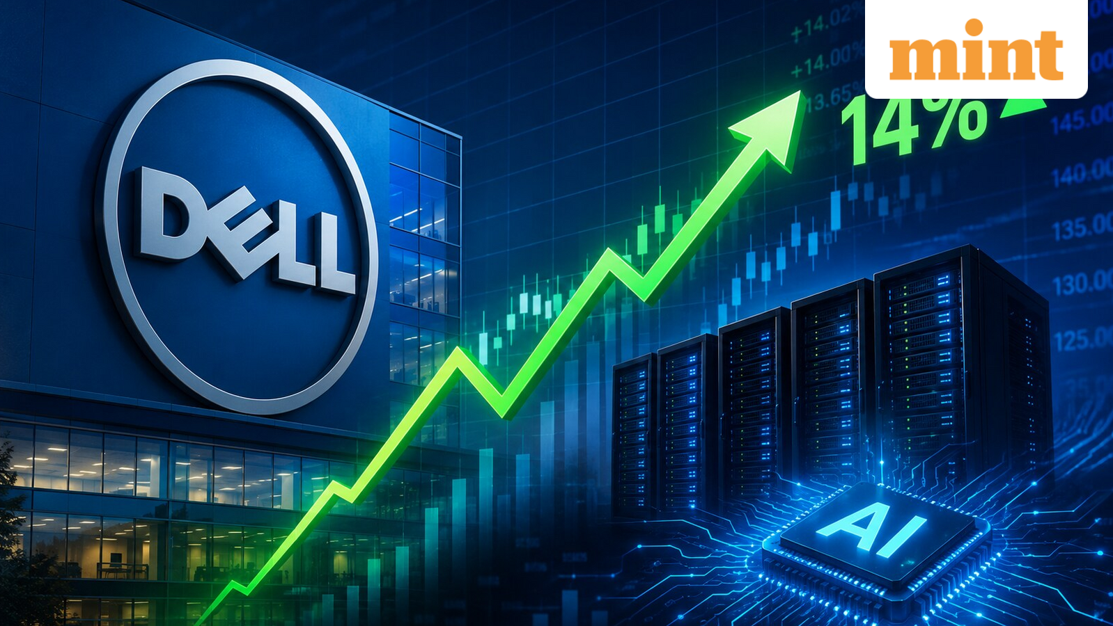 Dell stock price news: Shares jump 14% on record Q2 results as AI server demand surges — data details | Stock Market News