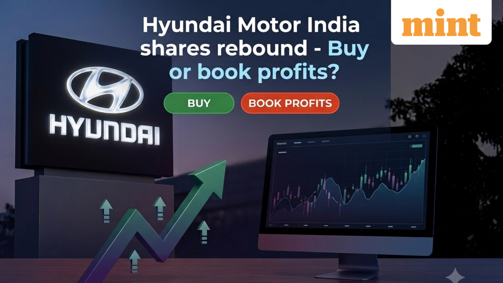 Hyundai Motor India shares rebound after 4-day slide: What’s driving the stock price rise? Buy or book profits?