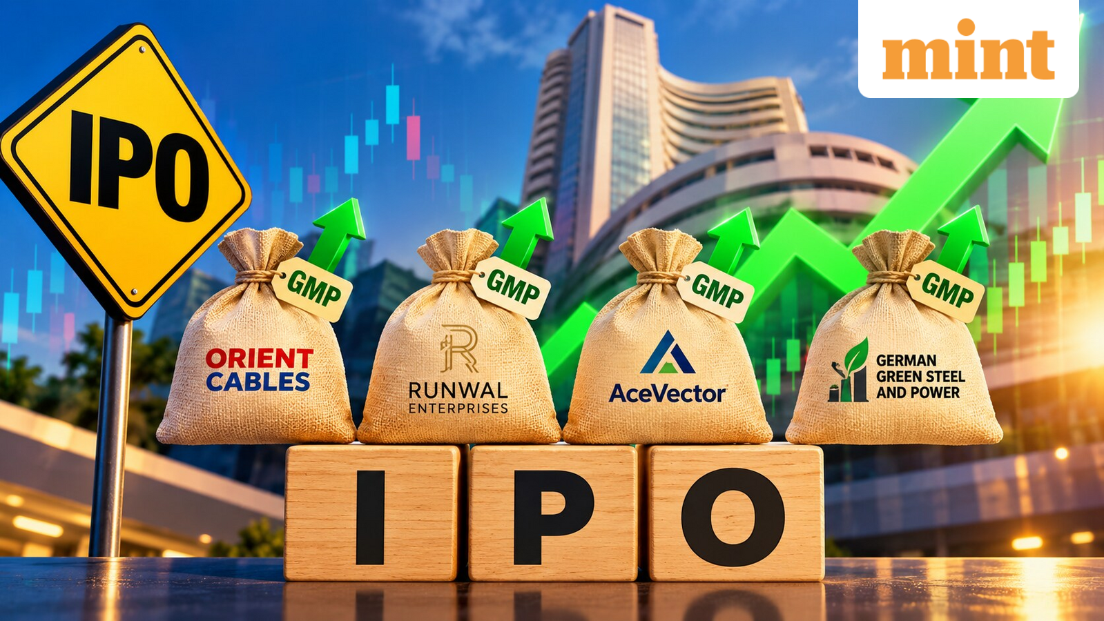 IPO GMPs: Orient Cables IPO to German Green Steel IPO | What grey market hints on Day 1?