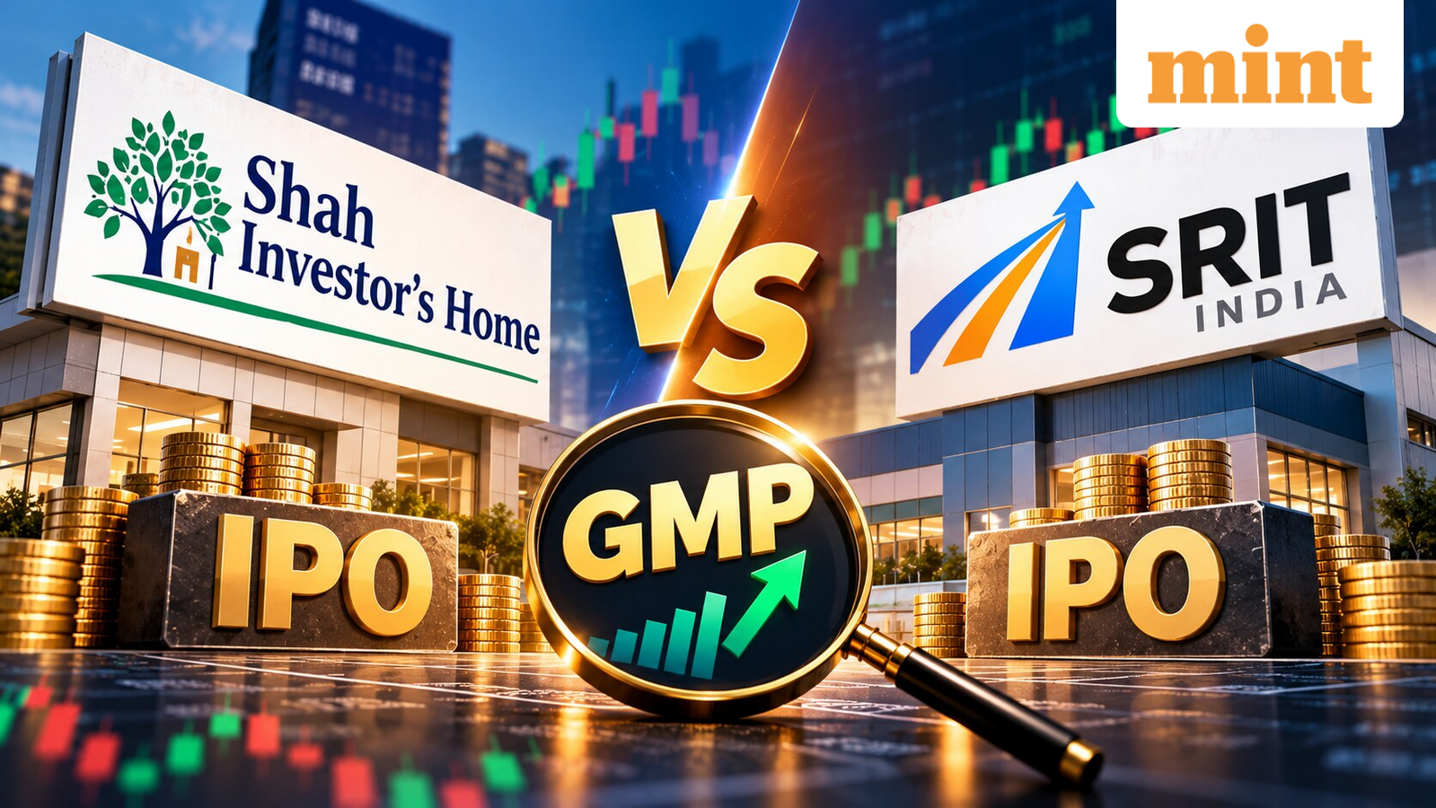 IPO GMPs compared: Shah Investor's Home IPO vs SRIT India IPO - Which one is winning in grey market?