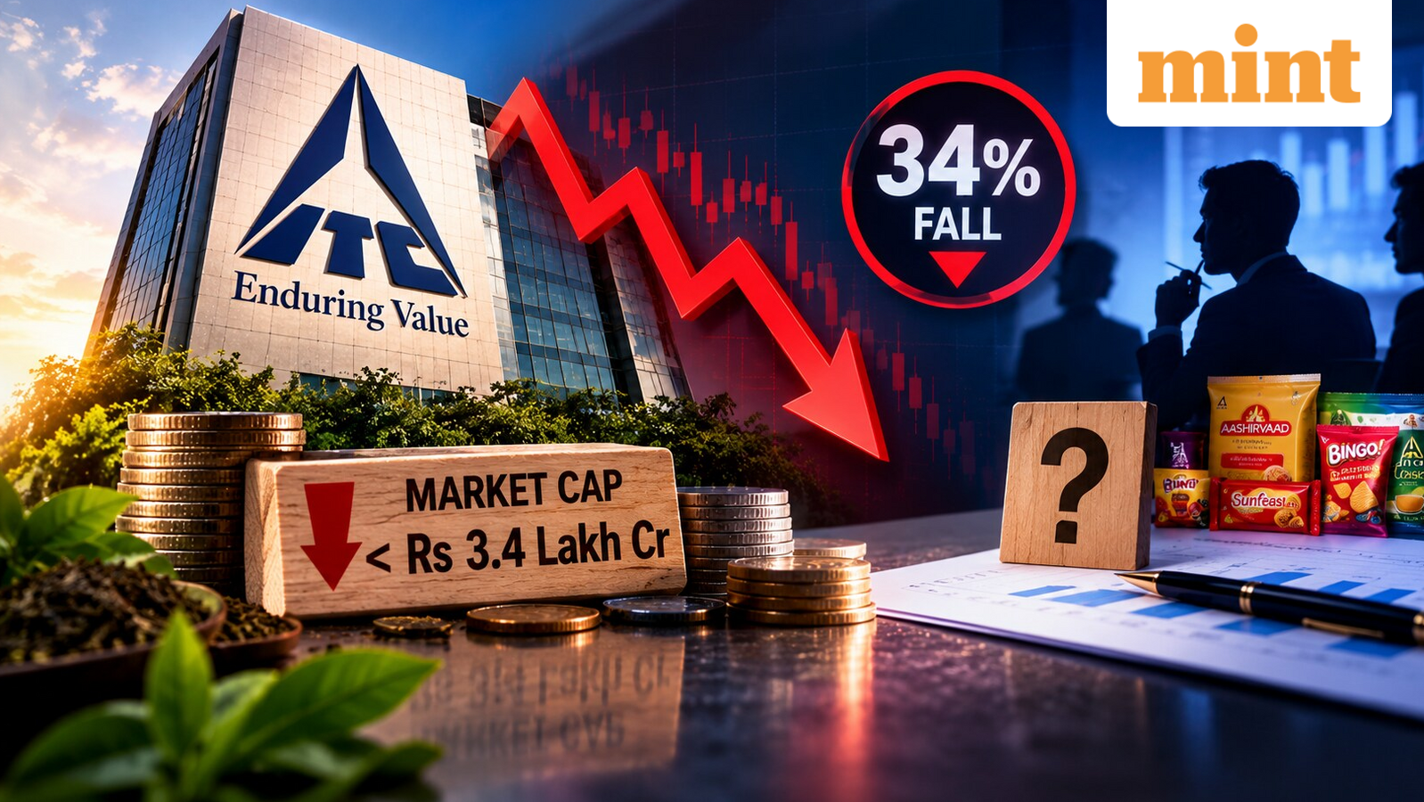 ITC market cap slips below  ₹3.4 lakh crore after 34% fall in 2026. Good time to enter? Analysts weigh in