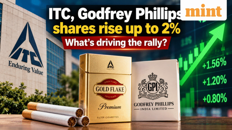 ITC, Godfrey Phillips shares rise up to 2% | What’s driving the rally? Explained with targets, rationale