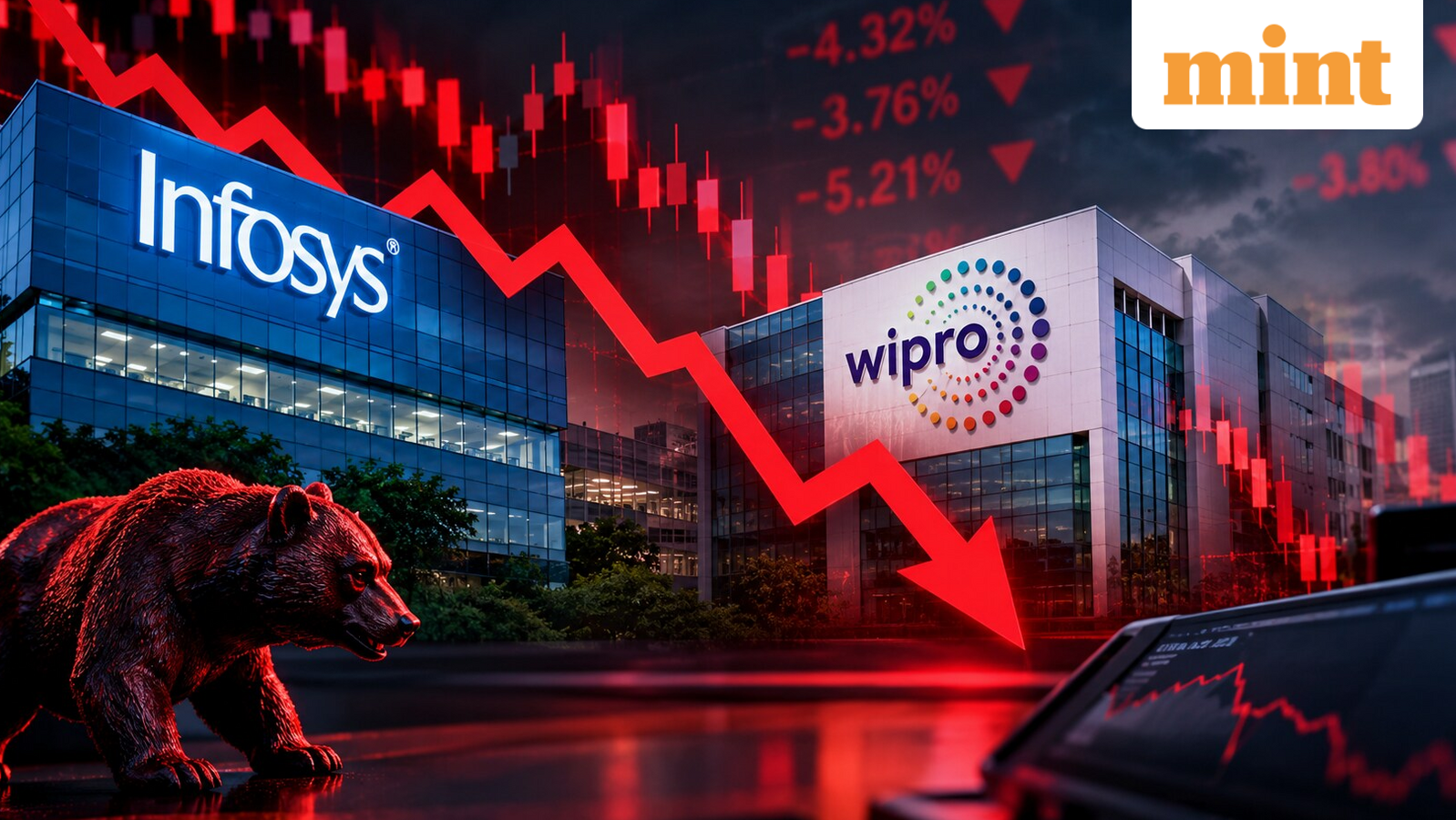Infosys, Wipro shares crash to 6-year lows as IT sell-off gathers pace; what is weighing on the sector?