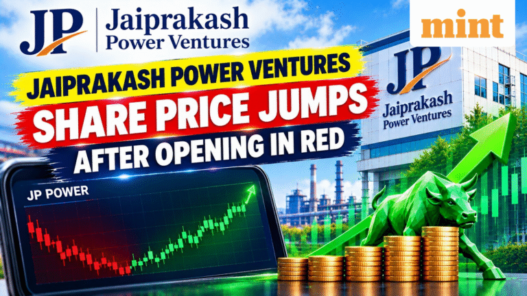 Jaiprakash Power Ventures share price jumps 3% after opening in red | What's behind the rally?