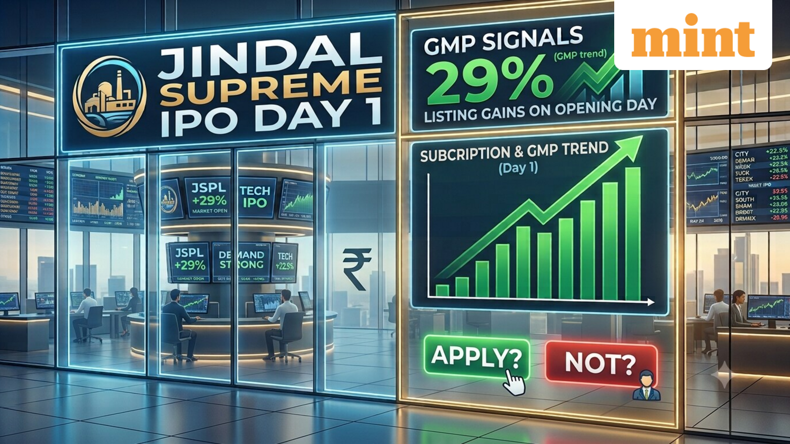 Jindal Supreme IPO Day 1: GMP signals 29% listing gains on opening day | Check GMP, review - apply or not?