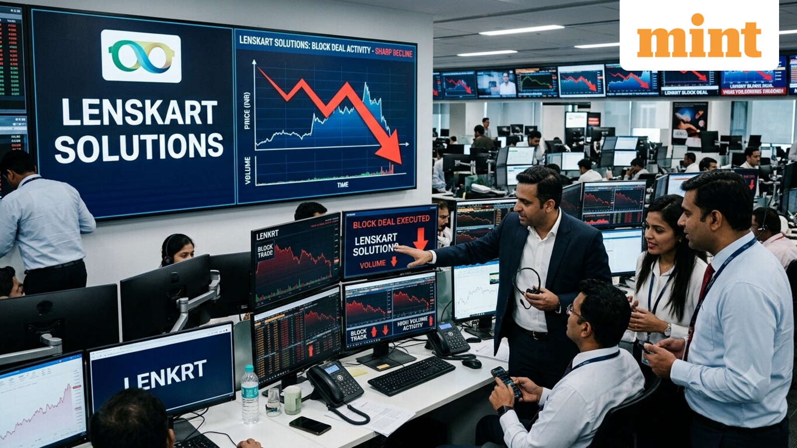 Lenskart Solutions share price drops 3% due to a likely  ₹2,047 crore block deal | Details here