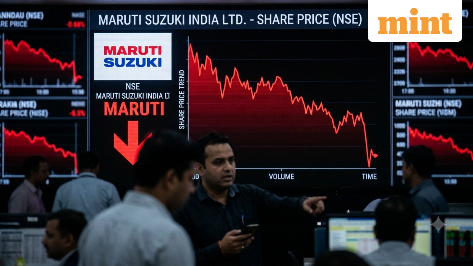 Maruti Suzuki is top Nifty 50 loser today - what's driving the fall?