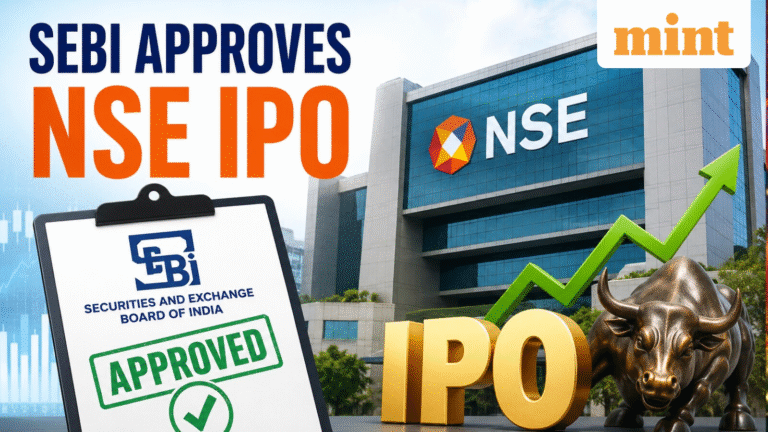 SEBI approves  ₹30,000 crore NSE IPO | Details here