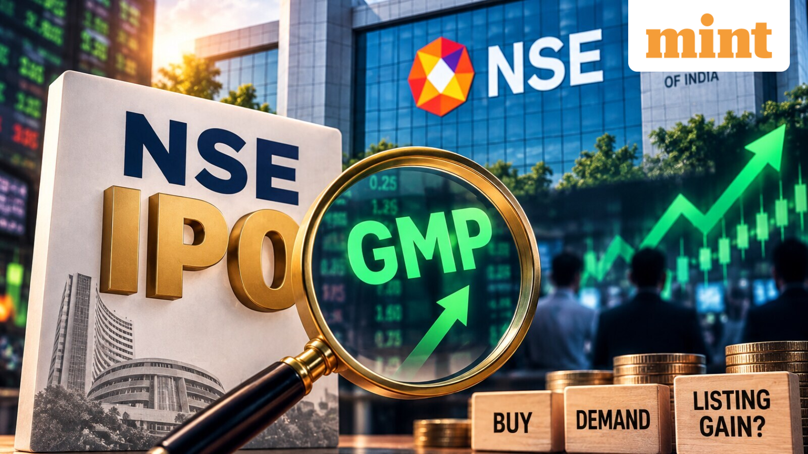 NSE IPO GMP today price: What latest grey market premium signals about listing gains