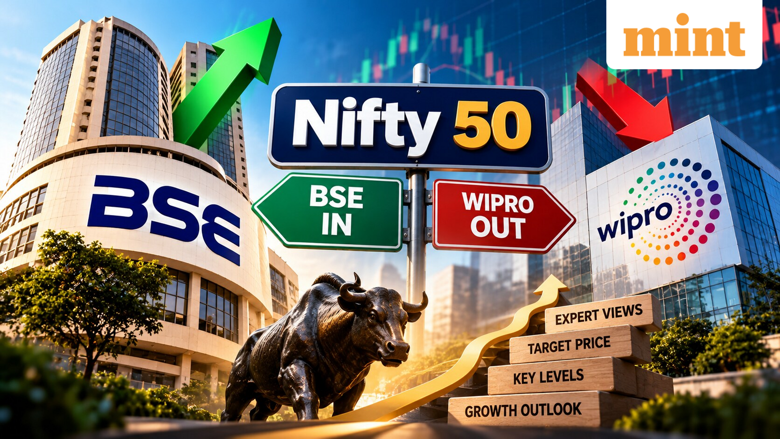 Nifty rejig: BSE in, Wipro out in index reshuffle - what lies ahead for exchange stock investors? Experts show roadmap | Stock Market News