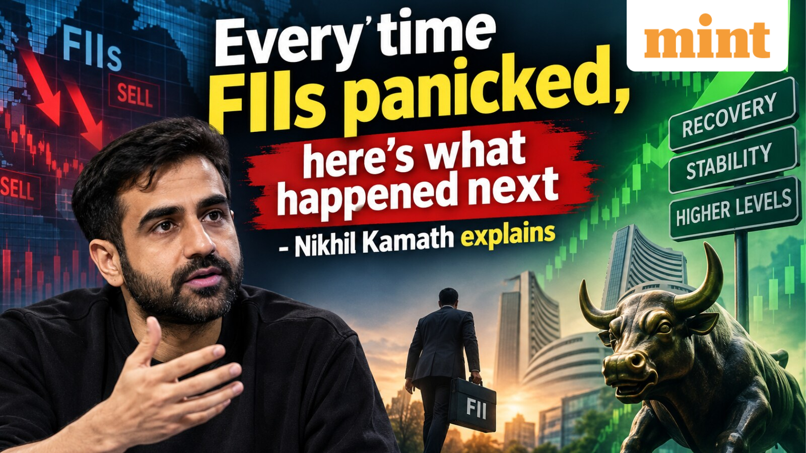 Every time FIIs panicked, here's what happened next - Nikhil Kamath explains why smart foreign money isn't always right