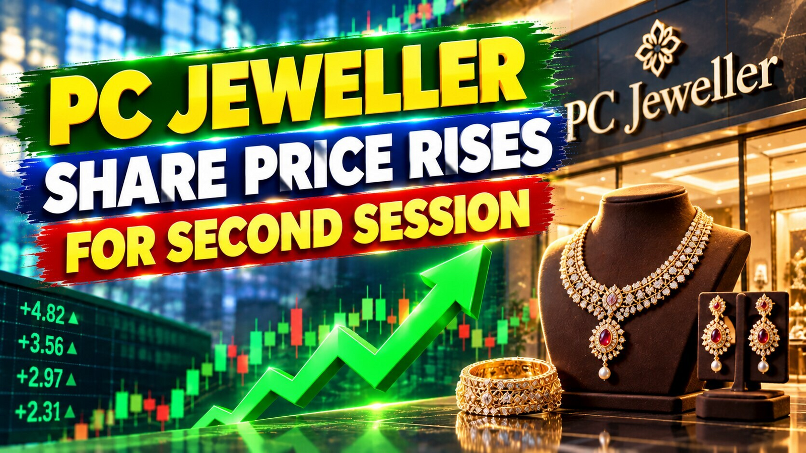 PC Jeweller share price shines for second session | What's behind the rally?