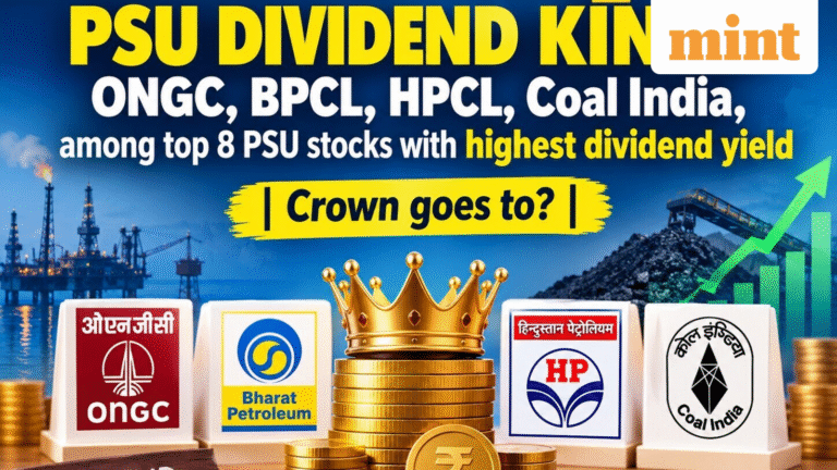 PSU dividend kings: ONGC, BPCL, HPCL, Coal India, among top 8 PSU stocks with highest dividend yield | Crown goes to?