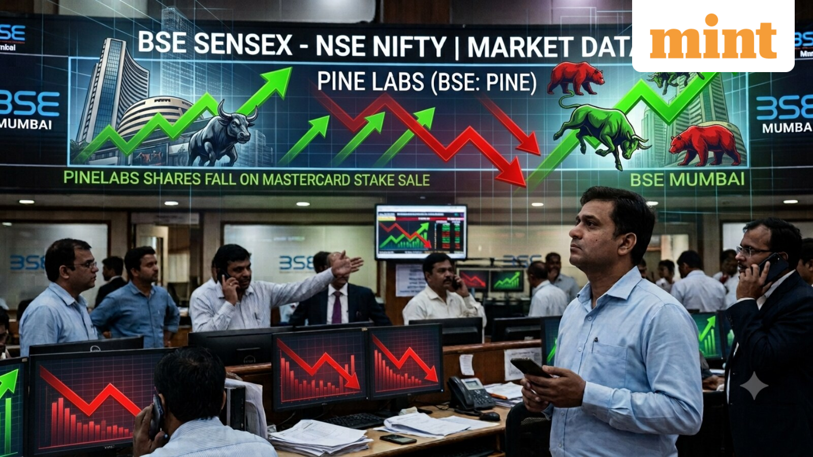 Pine Labs shares volatile on a likely  ₹892 crore stake sale by Mastercard - Should you buy, sell, or hold?