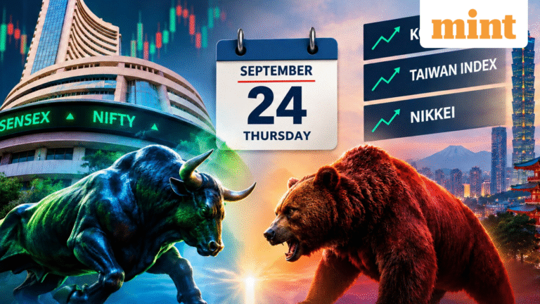 Stock market prediction for tomorrow: Sensex, Nifty outlook for Thursday | Kospi, Taiwan cues to watch | 24 Sept 2026