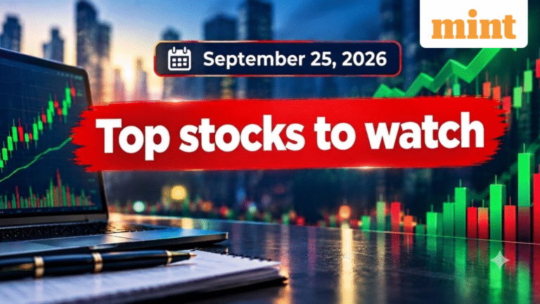 Top stocks in focus today: Investors must watch Sterlite Tech, Nykaa, JSW Cement shares on Fri, 25 Sept | Triggers