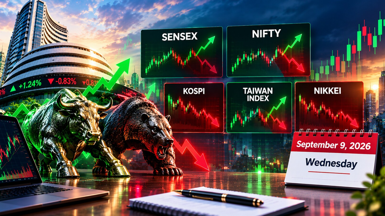 Stock Market prediction tomorrow: Sensex, Nifty outlook for Wed | Kospi, Taiwan Index, Nikkei cues to watch | 9 Sept
