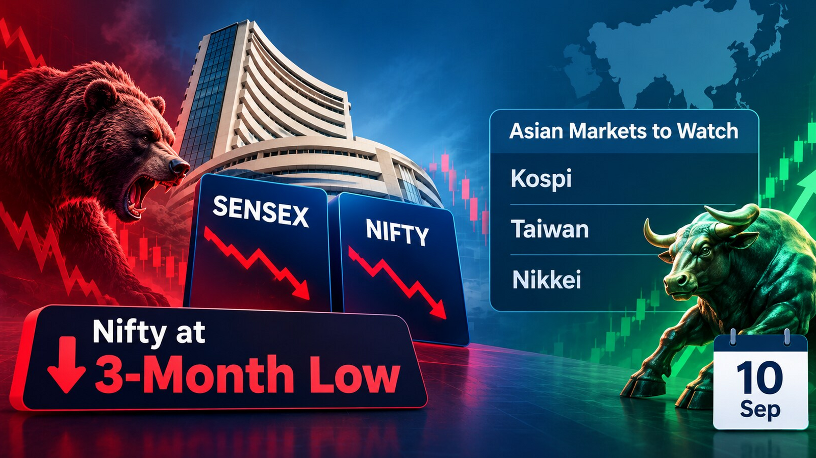 Stock Market prediction: Sensex, Nifty outlook for Thursday | Kospi, Taiwan Index, Nikkei cues to watch | 10 Sept