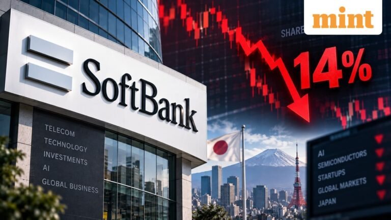SoftBank share price tumbles 14%| What investors need to know