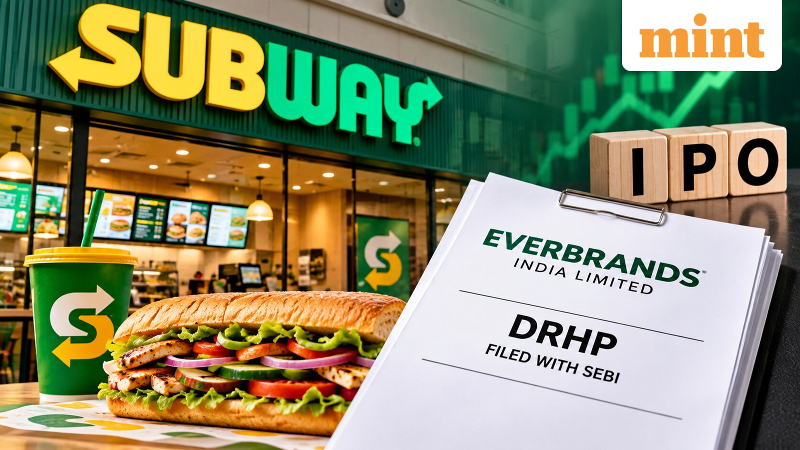 Subway brand parent owner in India EverBrands files DRHP for raising  ₹600 crore via IPO