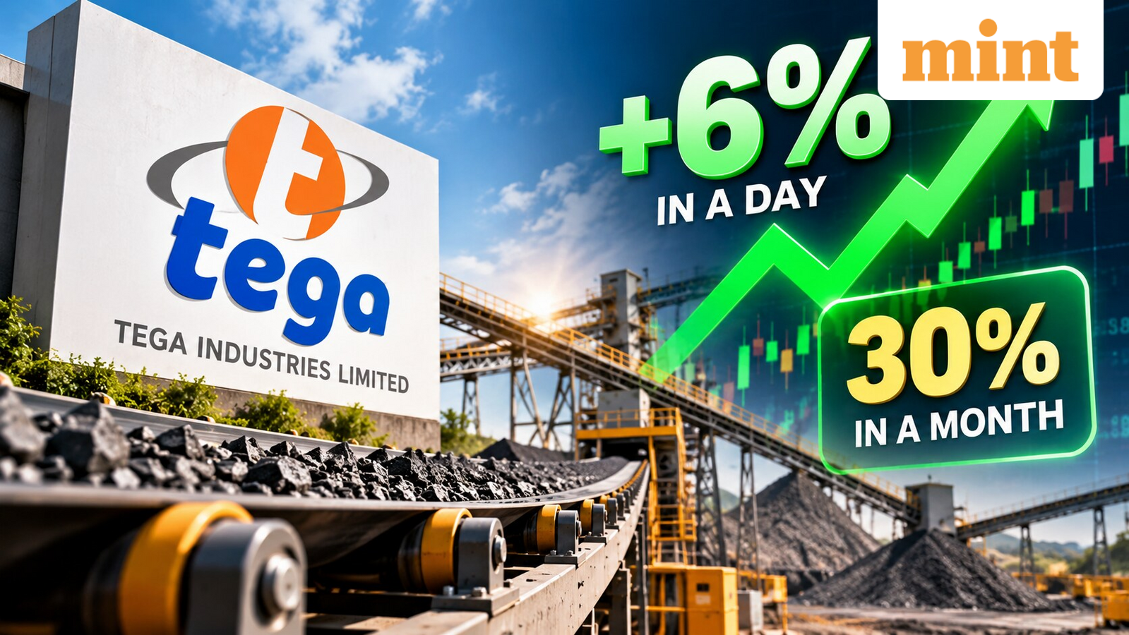 Tega Industries shares jump 6% | What’s driving the stock’s 30% monthly rally?